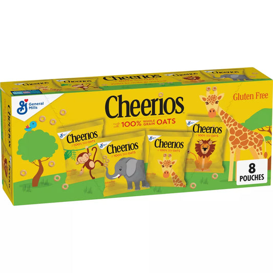 Cheerios On The Go Pouches - 8 Pouches