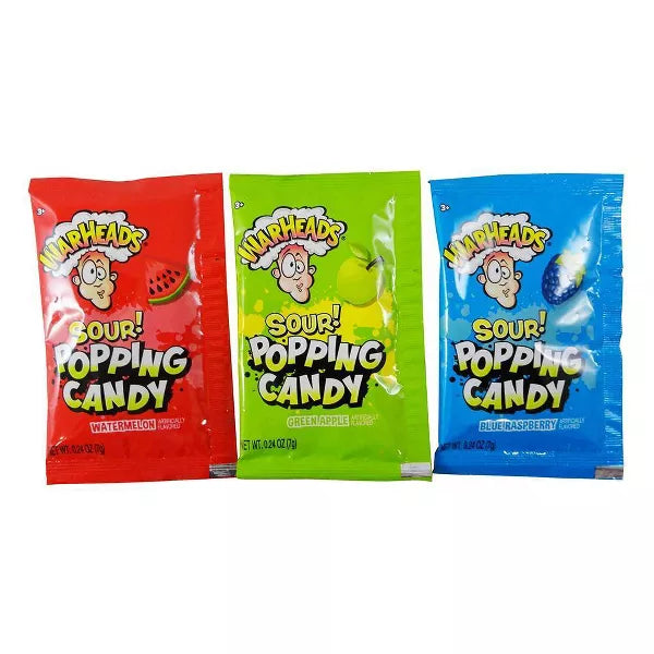 Warheads Sour Popping Candy - 0.74oz