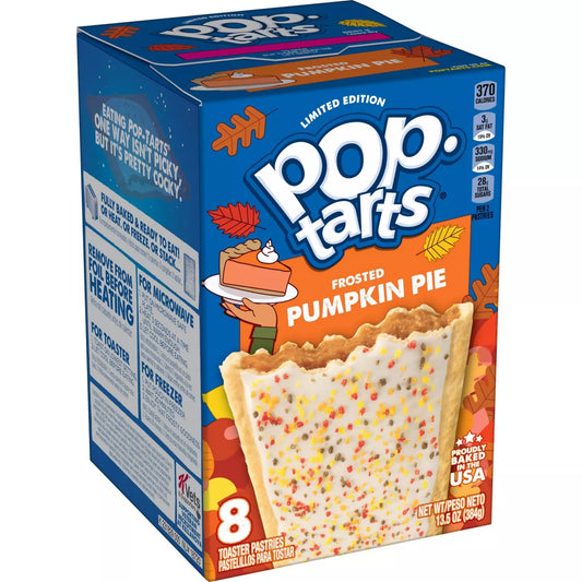 Pop-Tarts Frosted Pumpkin Pie - Toaster Pastries - 8ct - Fall - Limited Edition