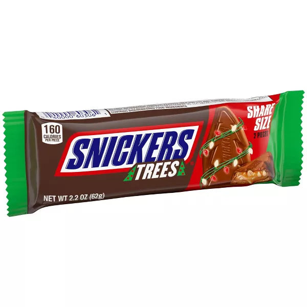 Snickers Christmas Tree Chocolate Candy Bar - 2.20oz