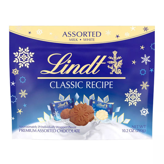 Lindt Holiday Assorted Snowflakes - 9.8oz