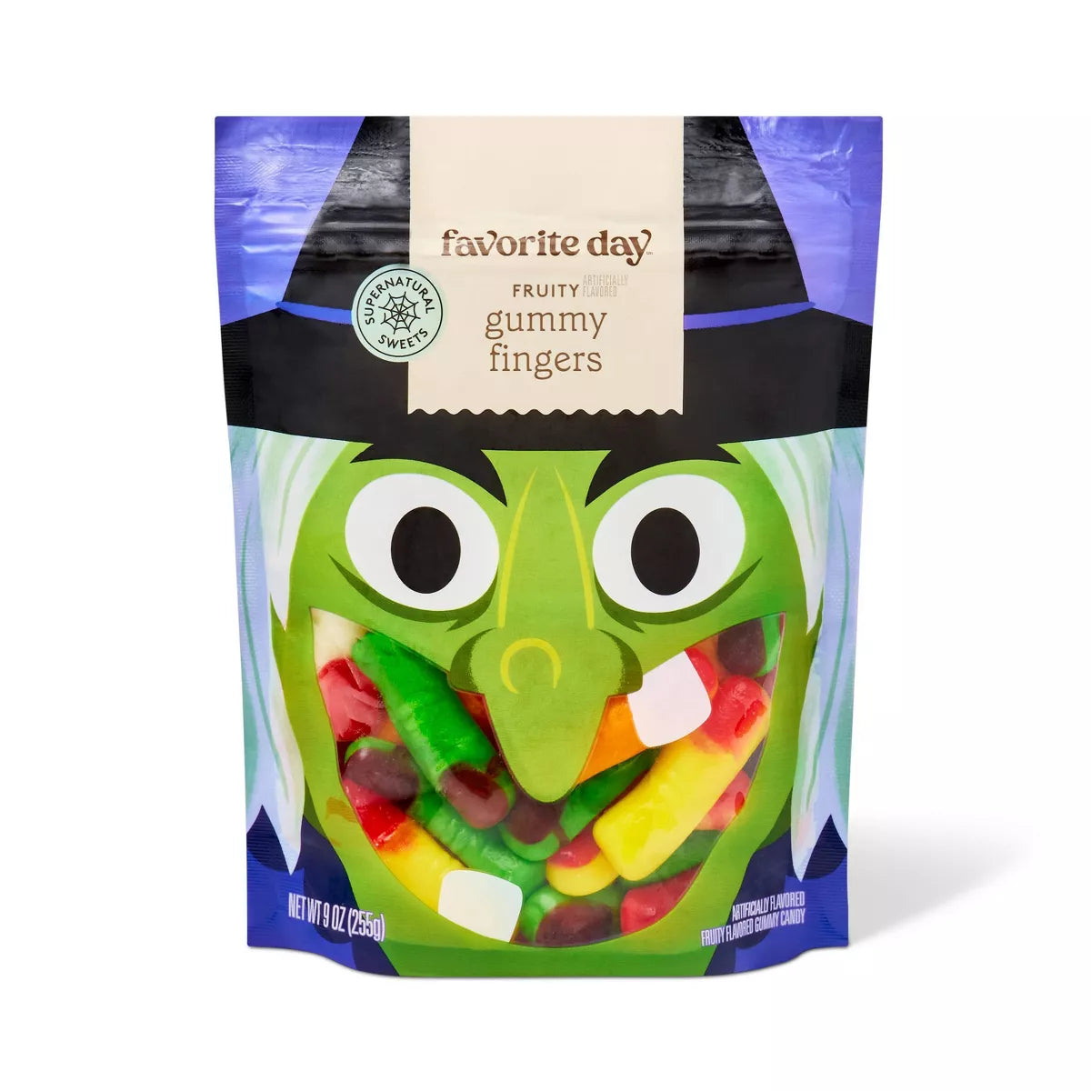 Halloween Fruity Flavored Gummy Fingers - 9oz - Favorite Day™