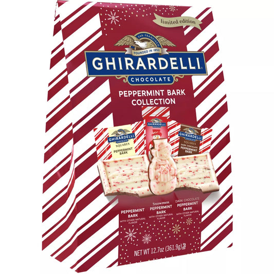 Ghirardelli Christmas Peppermint Bark XL Bag - 12.7oz