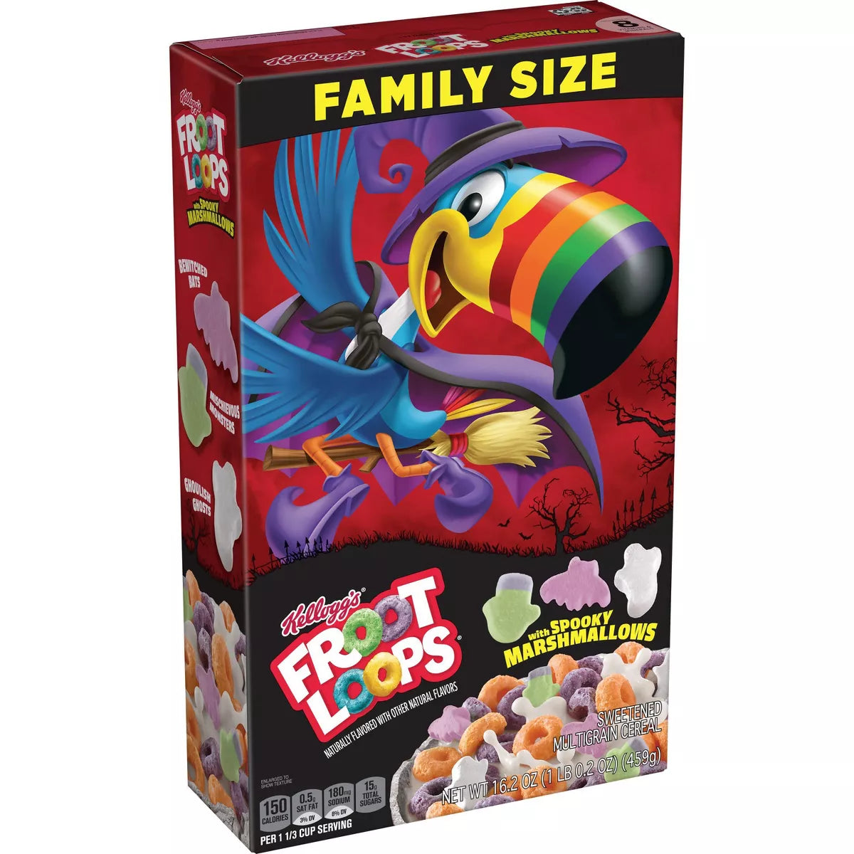 Froot Loops Spooky Cereal - 16.2oz - Limited Edition