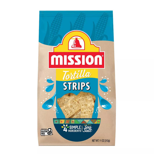 Mission Strips Tortilla Chips - 11oz - Gluten Free