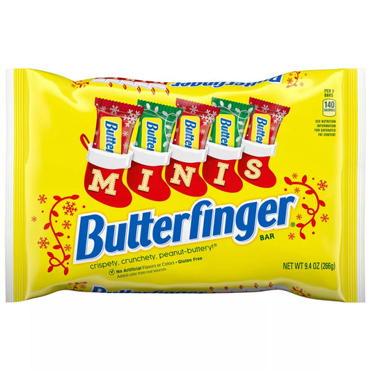 Butterfinger Christmas Minis Candy - 9.4oz