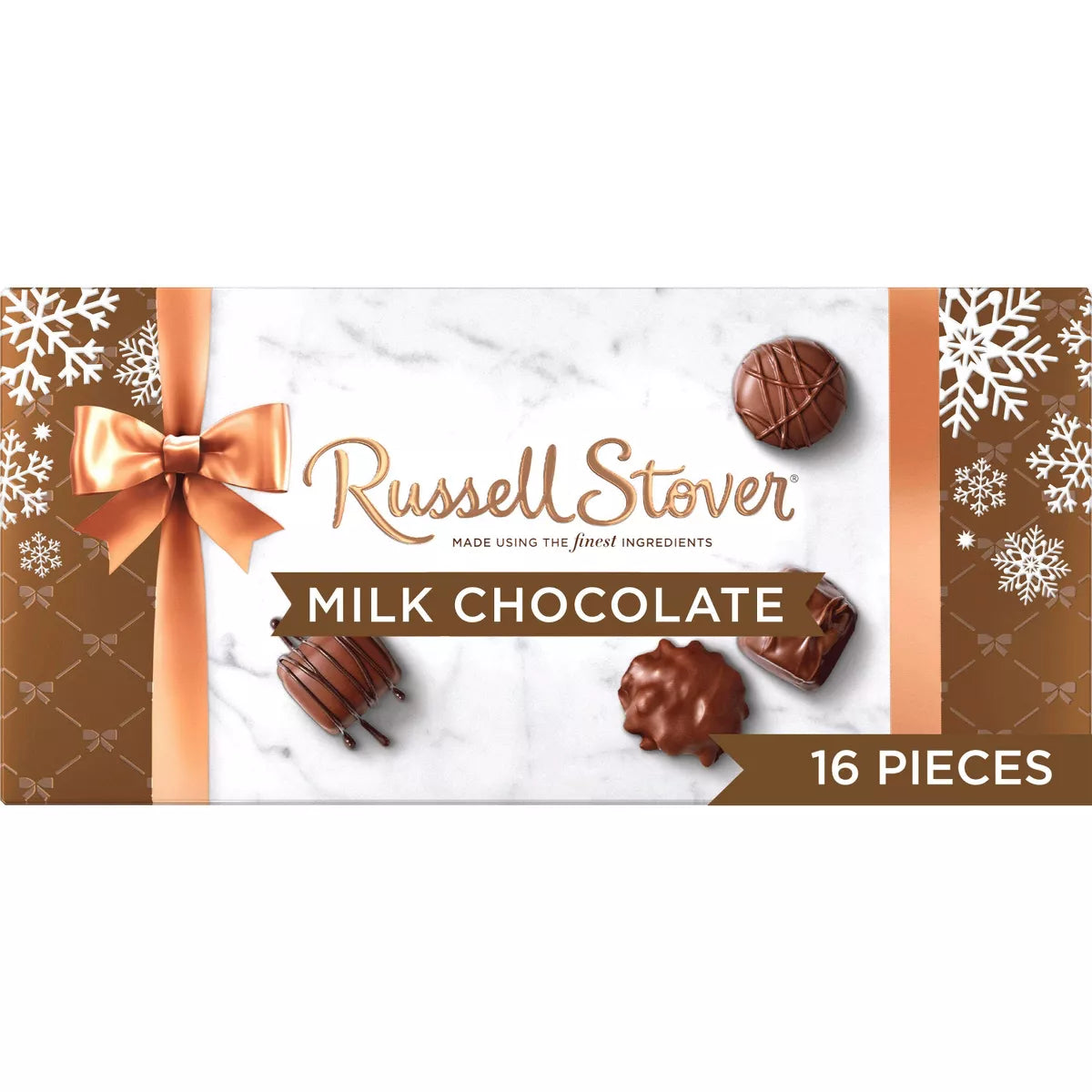 Russell Stover Christmas Milk Assorted Chocolate Box - 9.4oz