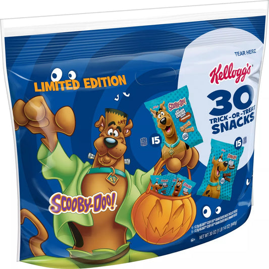 Kellogg's Halloween Scooby-Doo! Treat-Or-Treat Snacks - 30oz/30ct