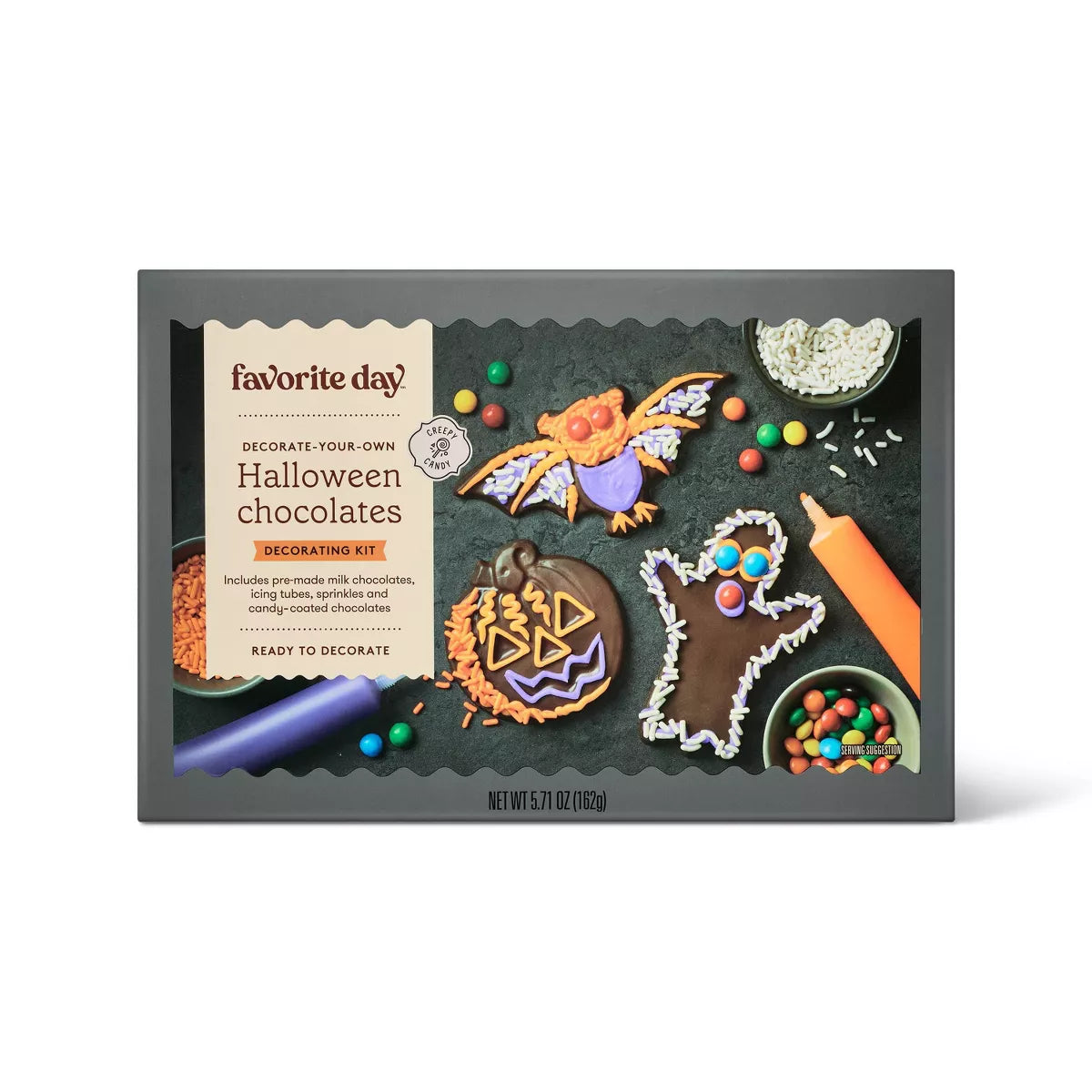 Halloween DIY Halloween Chocolates Activity Kit - 6.4oz - Favorite Day™