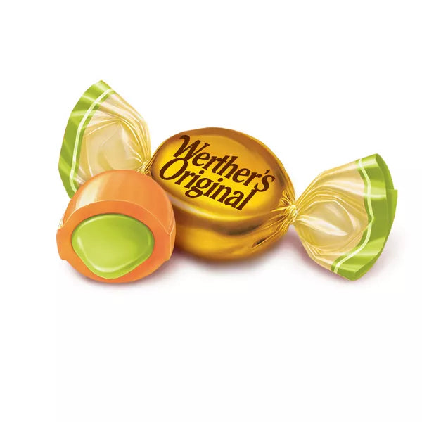 Werther's Original Halloween Harvest Caramel Apple Filled Hard Candies - 9.4oz