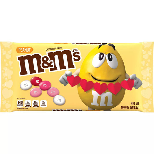 M&M's Valentine's Peanut Chocolates - 10.0oz