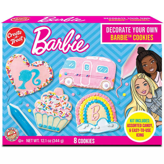 Barbie Christmas Cookie Kit - 12.1oz/8ct