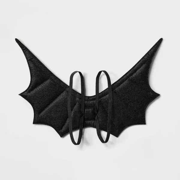 Halloween Black Glitter Wings Cat Costume - Hyde & EEK! Boutique™