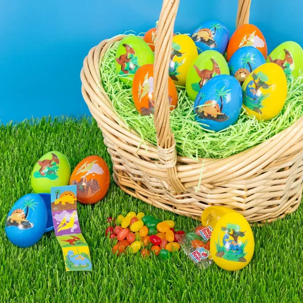 Galerie Easter Printed Dino Attack Egg Bag with Jelly Beans - 1.76oz/20ct