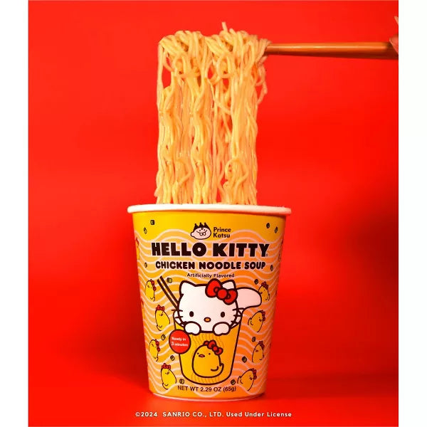 A-Sha Hello Kitty Chicken Cup Noodle Soup - 2.29oz