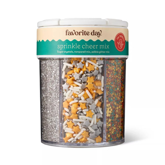 Holiday Premium 6 Sprinkle Cells - 7.6oz - Favorite Day™