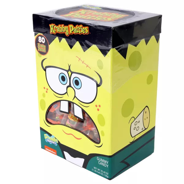 Krabby Patties Halloween Gummy Cany Box - 25.4oz