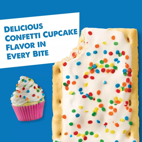 Pop Tarts Frosted Confetti Cupcake Pastries