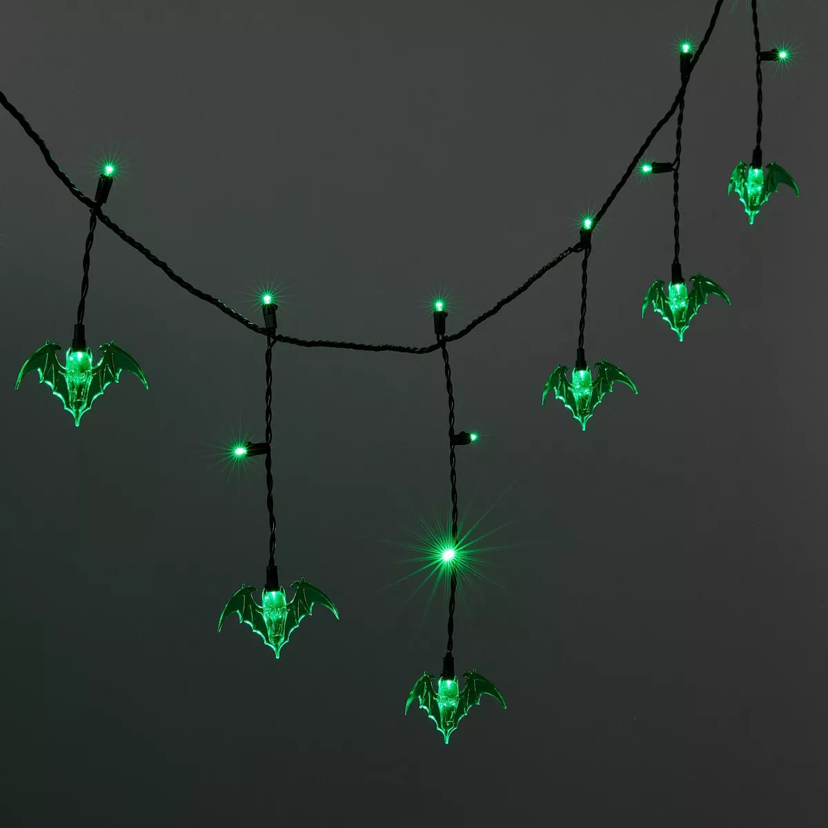 25ct Bat Halloween Icicle Lights Green - Hyde & EEK! Boutique™