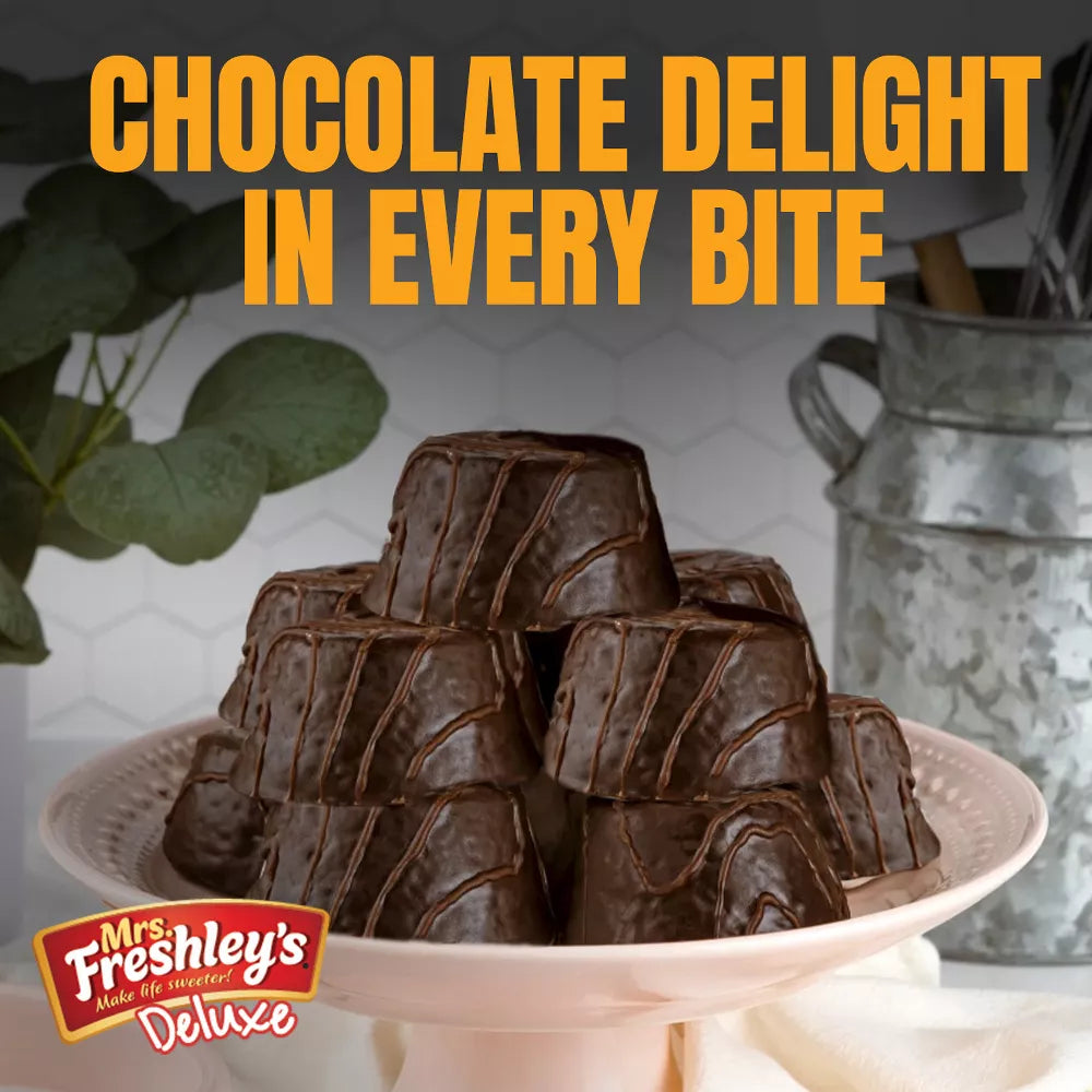 Mrs. Freshley's Deluxe Hershey's Triple Chocolate Cakes - 6ct