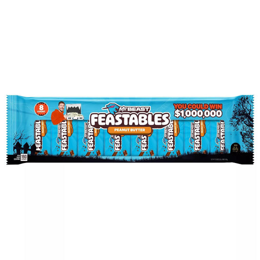 Feastables MrBeast Halloween Peanut Butter Bars - 280g