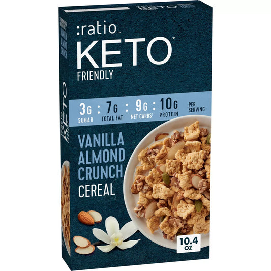 Ratio Vanilla Almond Crunch Cereal - 10.4oz