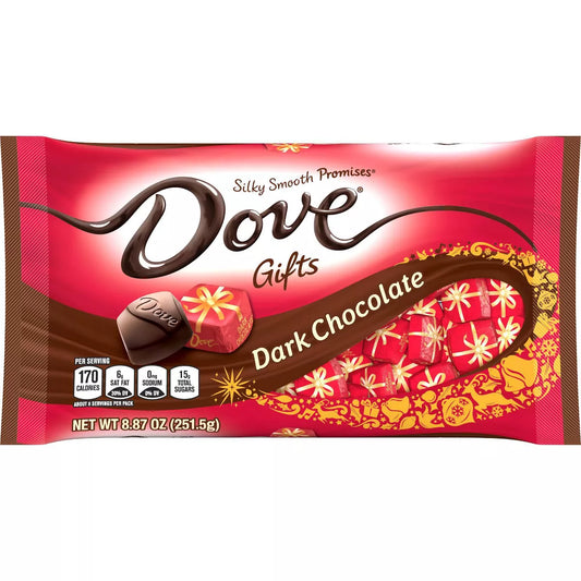 Dove Christmas Promises Silky Smooth Dark Chocolate - 8.87oz