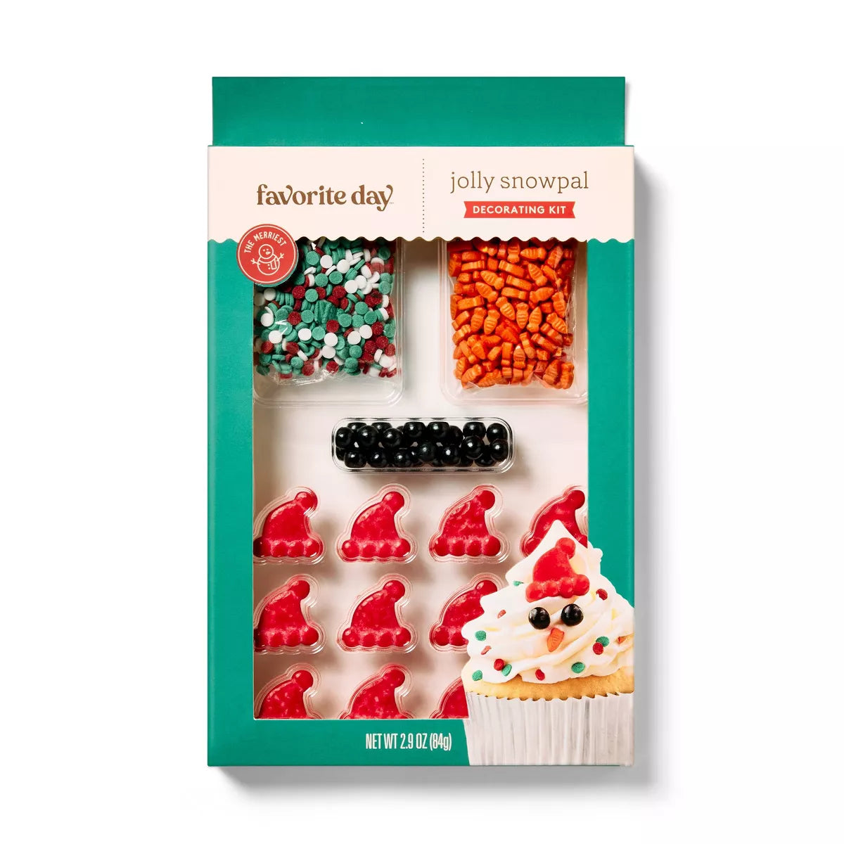 Holiday Snowman Decorating Kit - 3.9oz