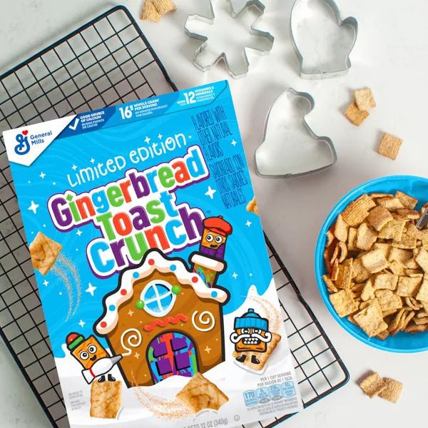 Gingerbread Toast Crunch Family Size - 18.8oz