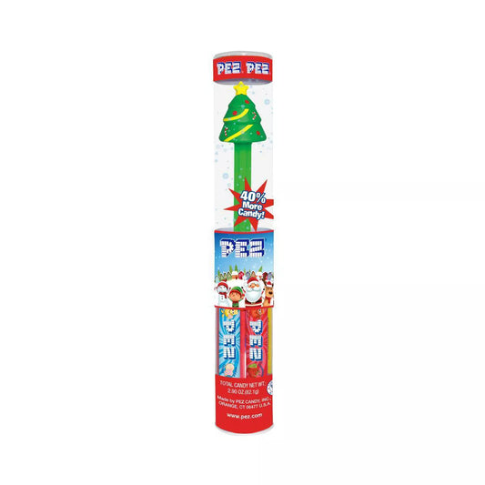 Pez Holiday Assorted Candy Tube - 2.03oz (Packaging May Vary)