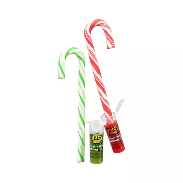 Juicy Drop Pop Candy Canes 5.1oz