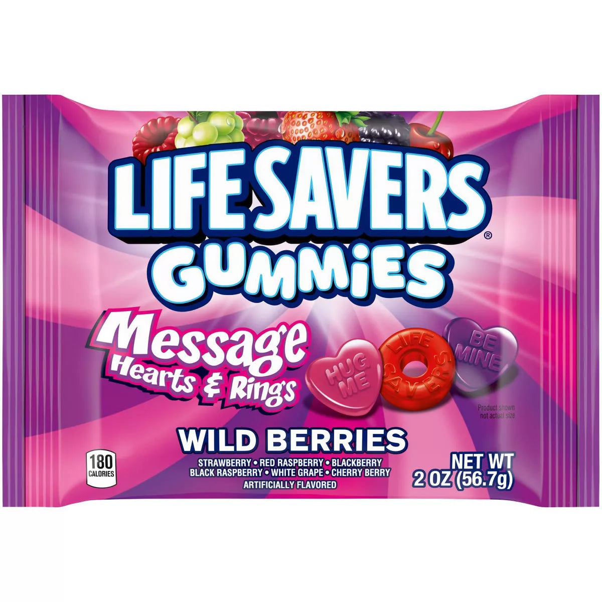 Life Savers Gummies Valentine's Wild Berry - 2oz