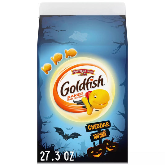 Pepperidge Farm Goldfish Halloween Cheddar Baked Crackers - 27.3oz