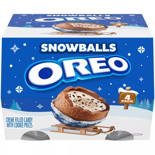 Oreo Holiday Snowballs