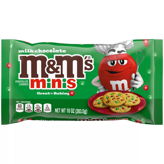 M&M's Christmas Minis Milk Chocolate Candies - 10oz