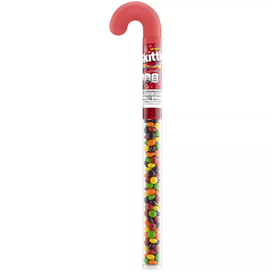 Skittles Filled Christmas Candy Canes - 2.6oz