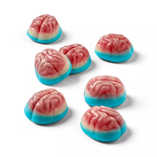 Halloween Strawberry Flavored Gummy Brains - 7oz - Favorite Day™