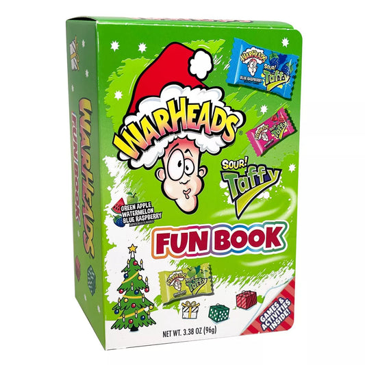 Flix Warhead Sour Taffy Candy Book CD - 3.38oz