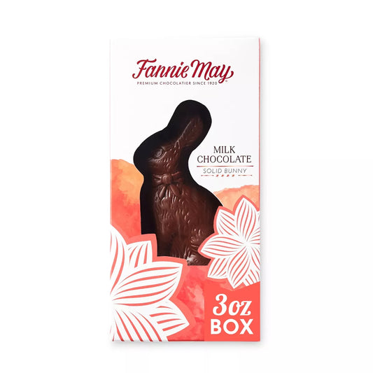 Fannie May Easter Solid Milk Chocolate Bunny - 3oz