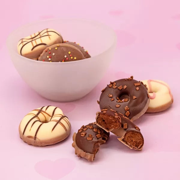 Valentine's Day Donut Shaped Belgian Chocolates - 6oz