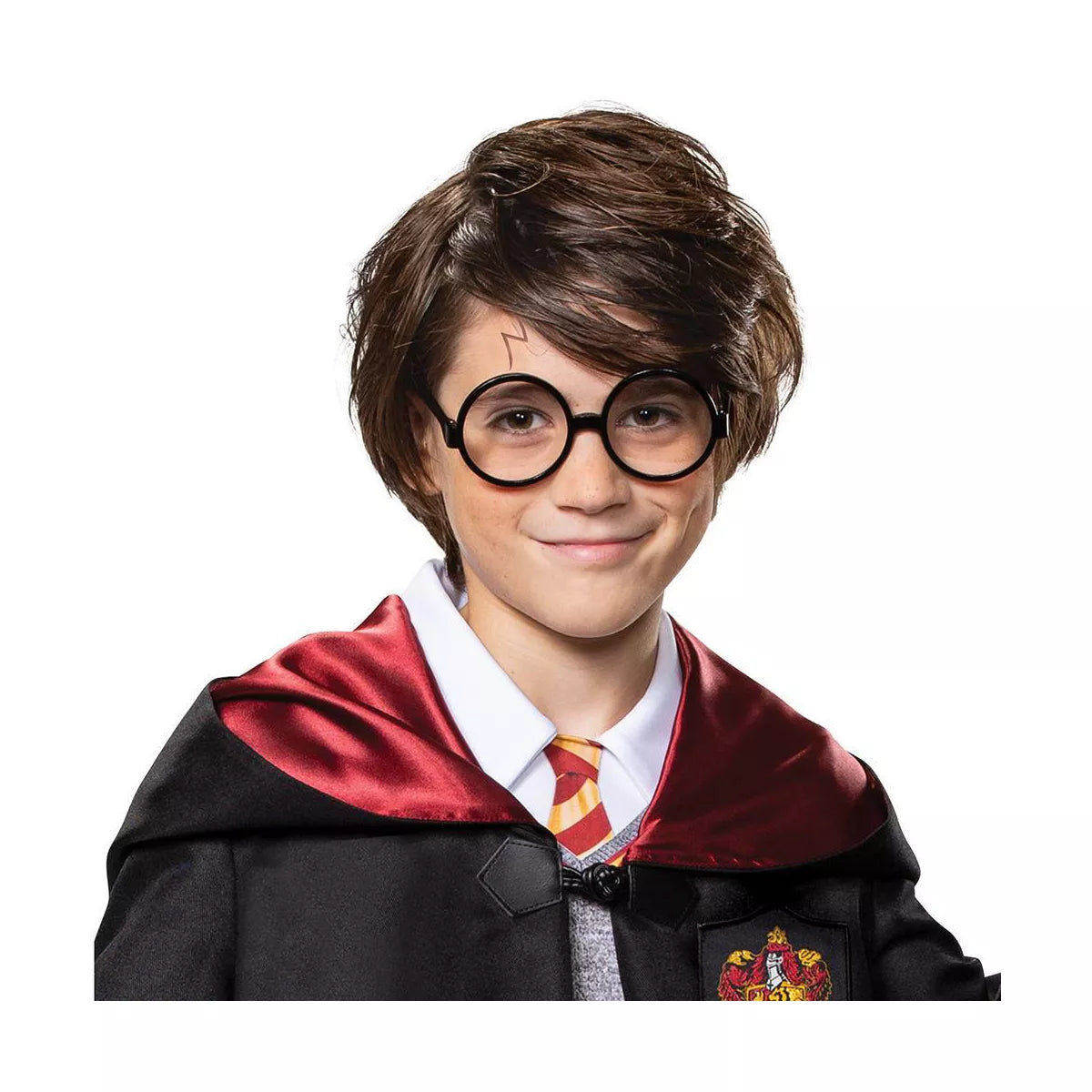 Kids' Harry Potter 2pc Scar Tattoo and Glasses Halloween Costume Accessory Set