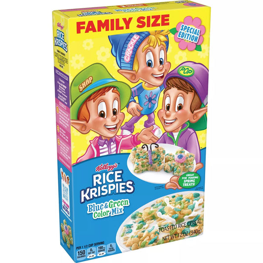 Kellogg's Rice Krispies Spring Cereal - 12oz - Easter - Limited Edition
