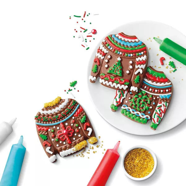 Christmas Three Chocolate Ugly Sweaters Decorating Kit - 8.6oz/3ct - Favorite Day™