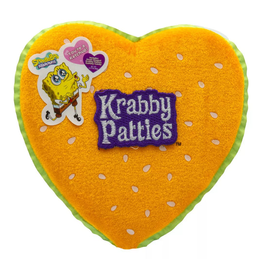 Valentine's Krabby Patties Plush Heart Box - 3.17oz