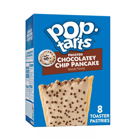 Pop-Tarts Frosted Chocolatey Chip Pancake Pastries - 8ct / 13.5oz - Limited Edition