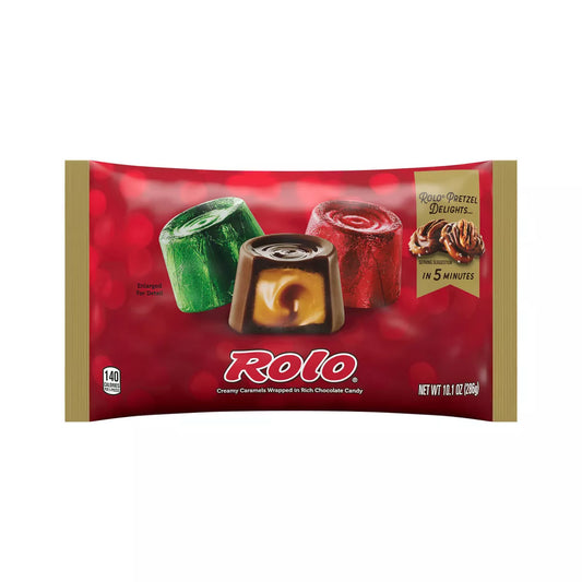 ROLO Christmas Chocolate Caramels Candy - 10.1oz