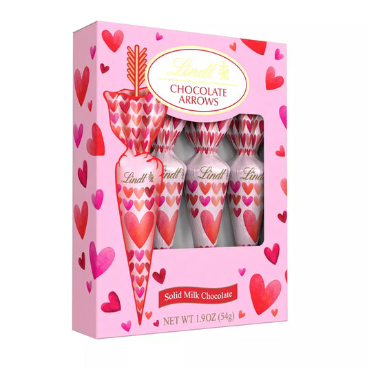 Lindt Valentine's Milk Chocolate Arrows - 1.9oz