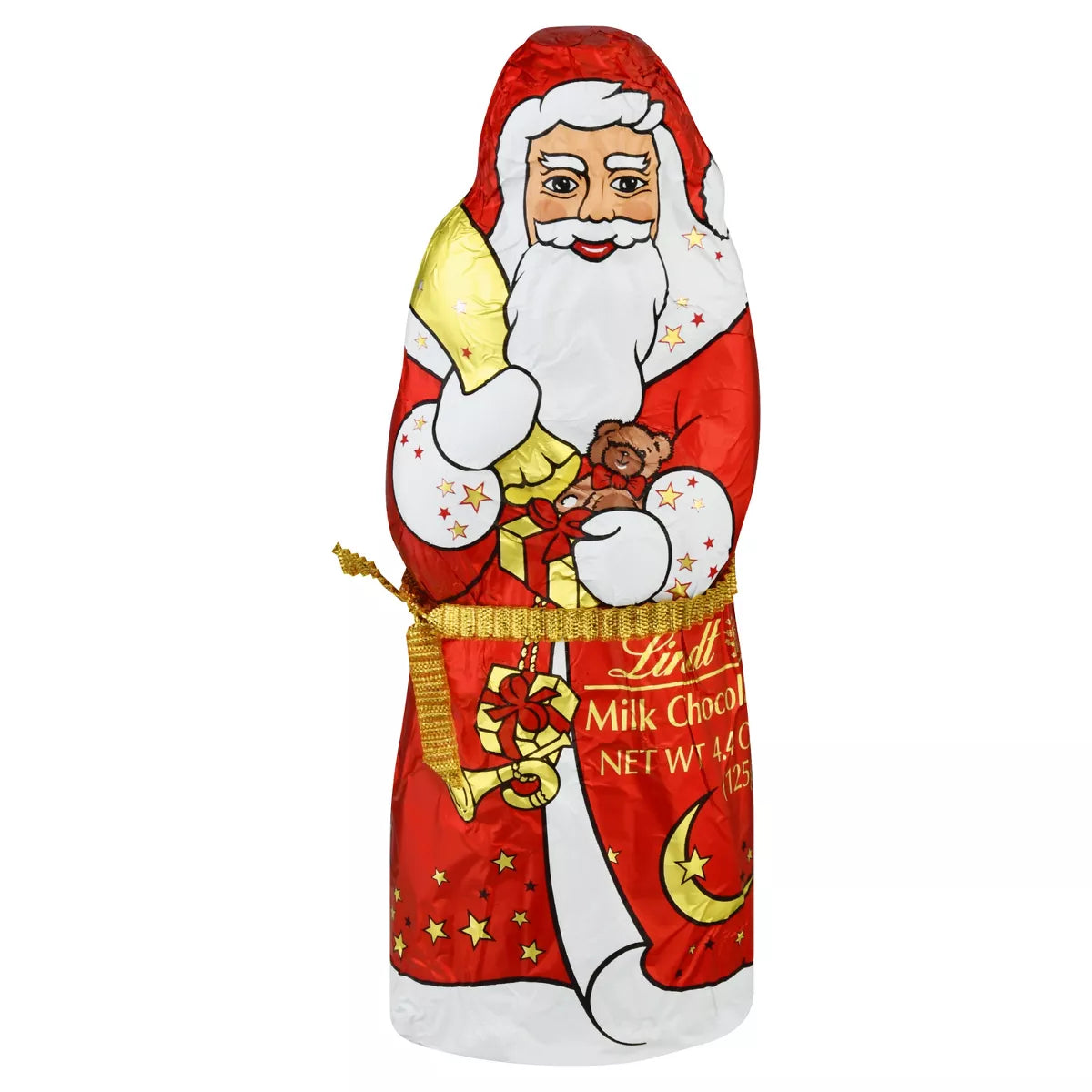 Lindt Santa Milk Chocolate Candy Santa - 4.4oz