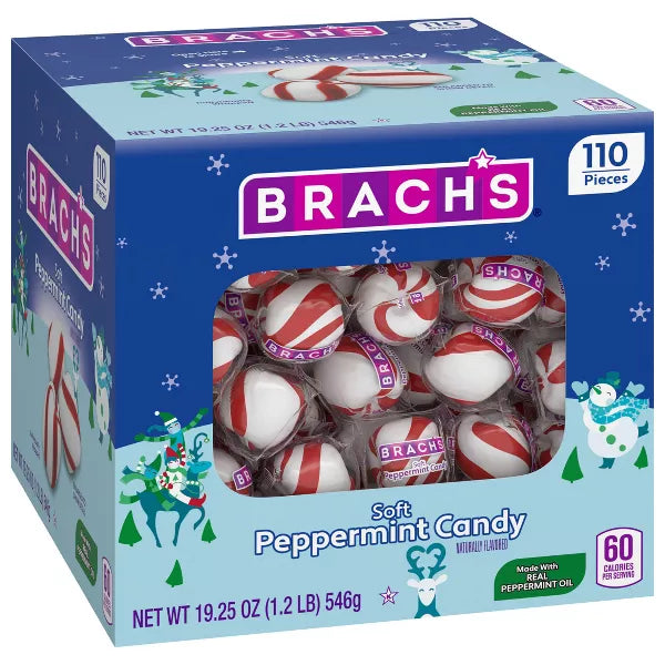 Brach's Soft Peppermint Candy Box - 19.25oz/110ct