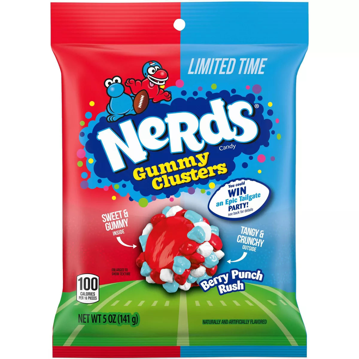 Nerds Gummy Clusters Berry Punch Rush - 5oz - Limited Edition - ULTRA RARE - Exclusive